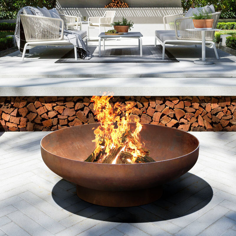 Milkcan Phoenix 90 Rust Fire Pit